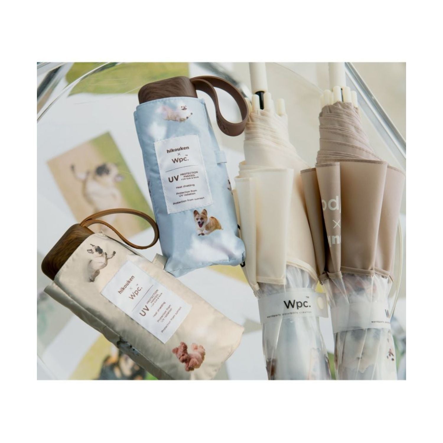 WPC Hikouken (2025) UV Protection UPF 50+ Umbrella 47cm