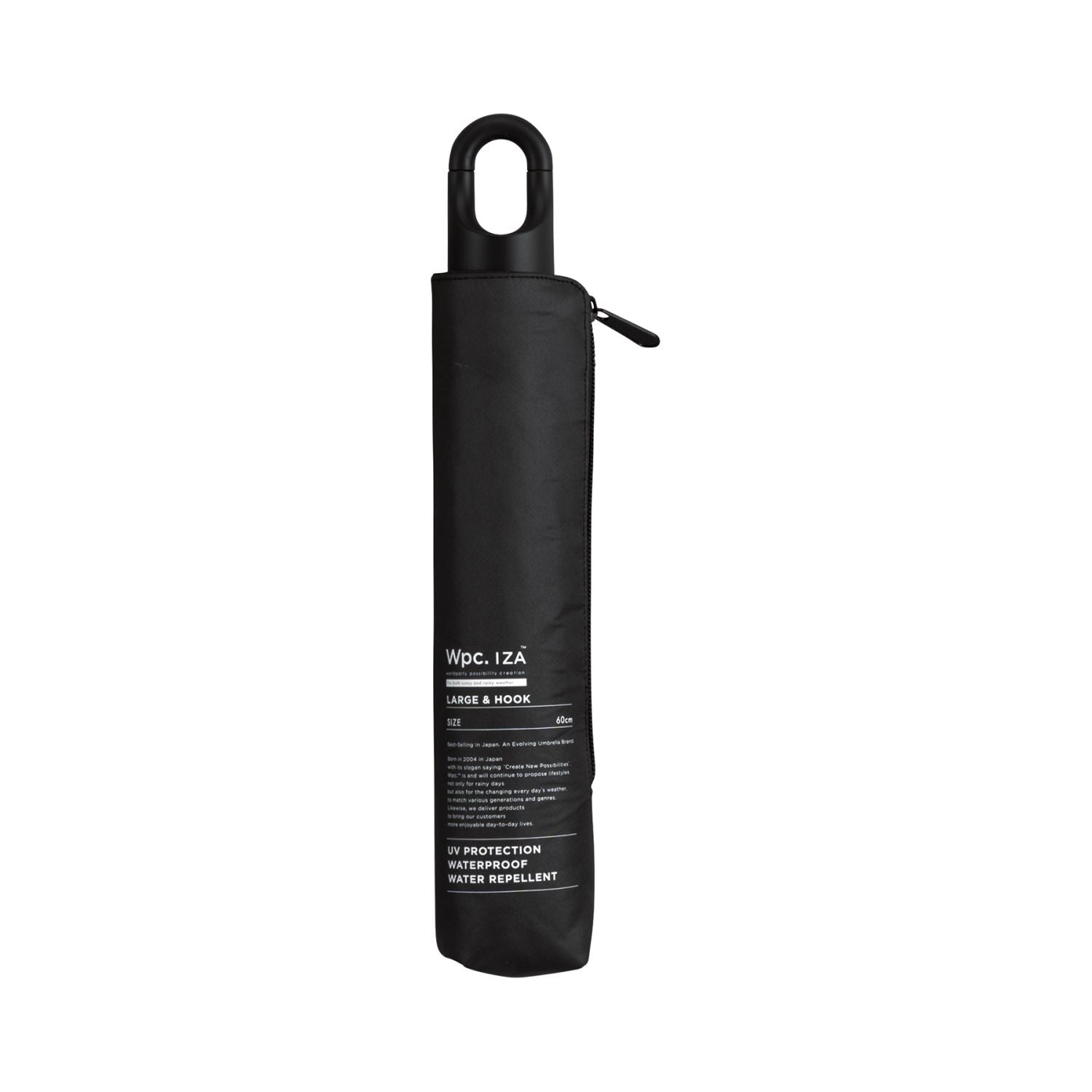 WPC IZA Large & Hook UV Protection UPF 50+  Folding Umbrella 55cm