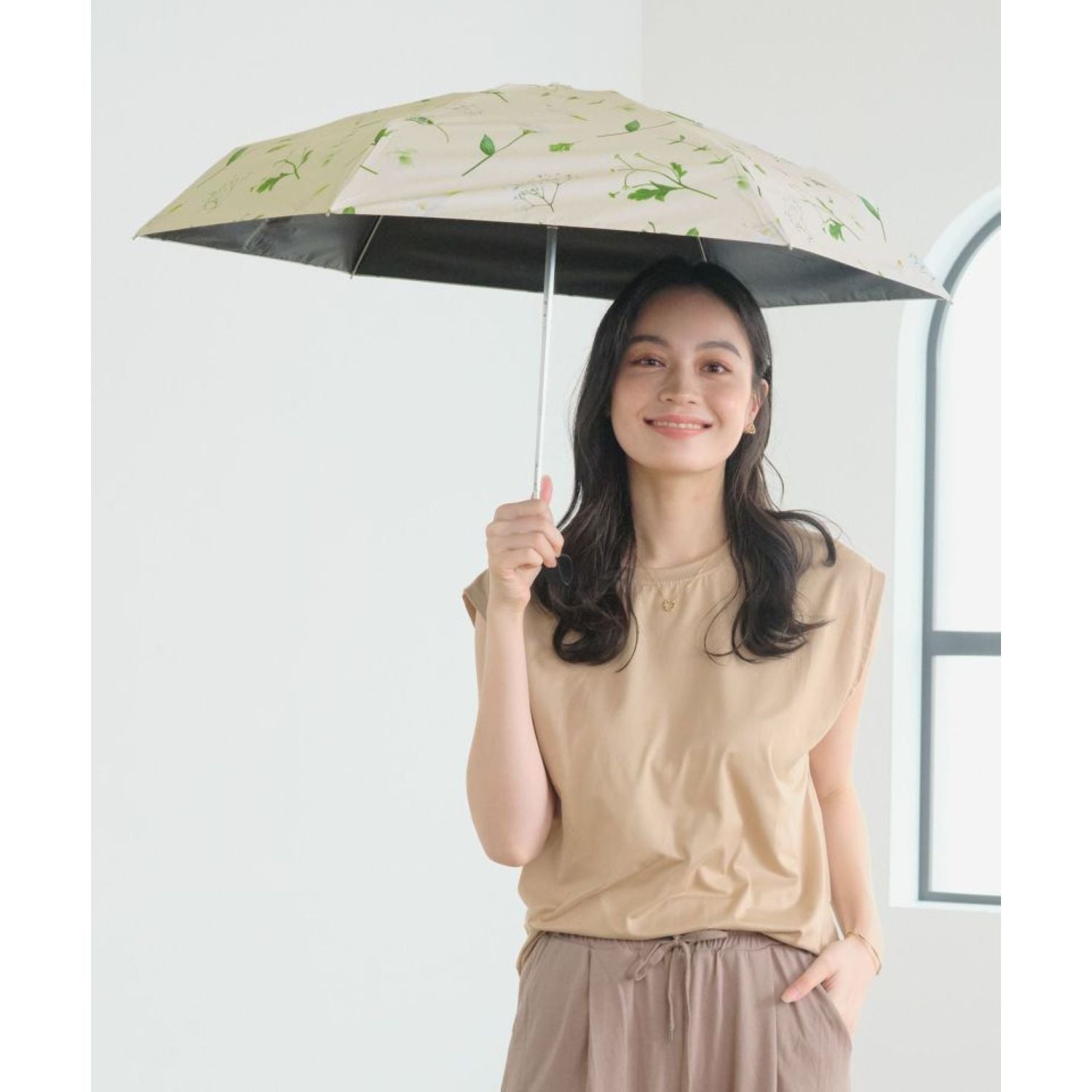 WPC X Plantica (2025) UV Protection UPF 50+ Umbrella 47cm